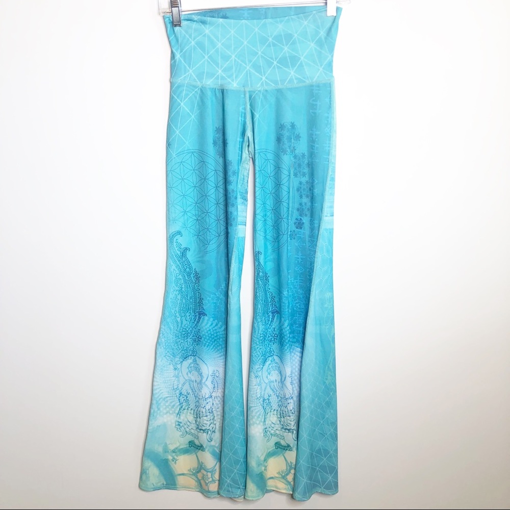 Teeki Bell Bottom Buddha Pant Blue Size XS